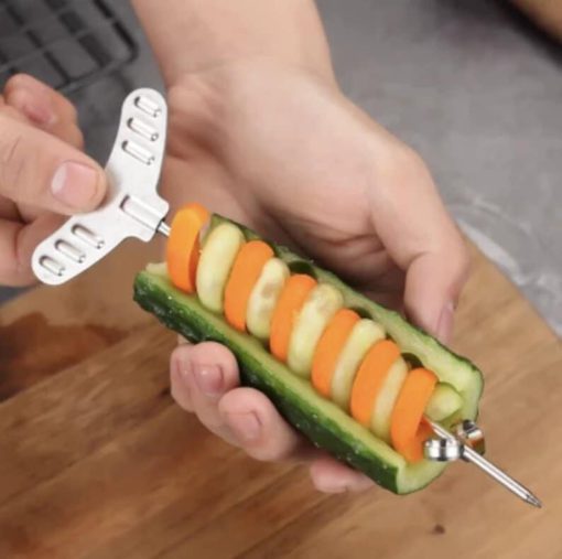 VEGETABLE FRUIT SPIRAL KNIFE