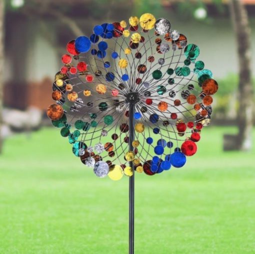 Colorful Disc Wind Spinner