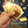 Luxurious 24K Playing Card