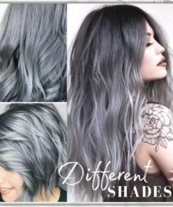 Shining Silver Hair Dye