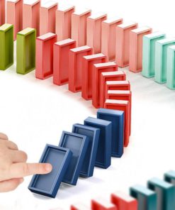 Domino Train Blocks Set