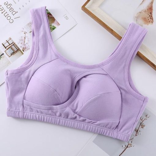 Plus Size Seamless Push Up Breathable Bra