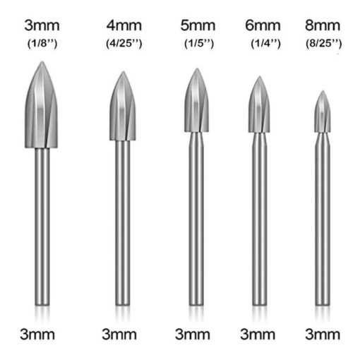 Wood Carving & Engraving Drill Bit Set - Image 5