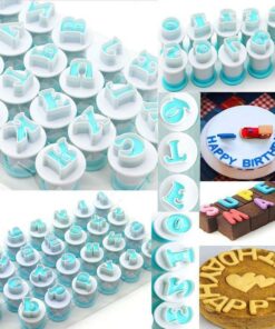 Alphabet Fondant Plunger Cutter