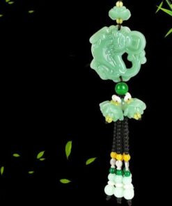 Green Jade Car Car Hanging Charm