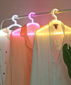 LED Neon Clothes Hanger