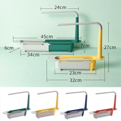 2021 New Telescopic Sink Storage Rack