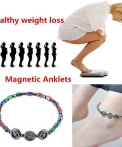 Slimming Magnet Hematite Anklet