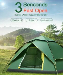 3 Seconds Fastest Open Automatic Hydraulic Double Layer Tent