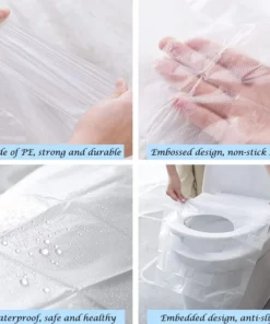 Disposable Plastic Toilet Seat Cover