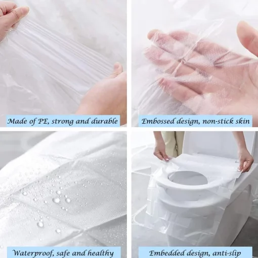 Disposable Plastic Toilet Seat Cover