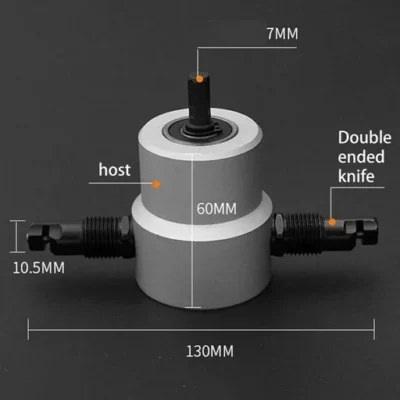 Drill Attachment Metal Cutter