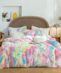 Fluffy Blanket With Pillow Cover