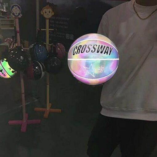 Holographic Reflective Basketball Ball