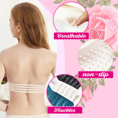 Lace Strapless Drawstring Bandeau