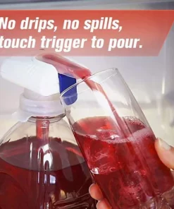 A Spill Proof Solution for Everyone! Magic Tap Electric Automatic Water Drink Beverage Dispenser Pouring from a family-size drink is heavy and easy to spill. With Magic Tap Automatic Drink Dispenser, you can just touch to dispense the drink from any containers. Magic Tap Electric Automatic Water Drink Beverage Dispenser Touch Trigger: Just touch the trigger and the drink will be dispensed automatically. No More Spills: No need to lift heavy drink containers. Even kids can get their own drinks. Magic Tap Automatic Drink Dispenser Magic Drink Tap turns any beverage container into an easy-to-use drink dispenser that eliminates the need to lift heavy bottles, and also prevents spills, drips, and waste. Designed to be used with hot or cold beverages, Magic Tap Automatic Drink Dispenser has a battery-powered motor to draw drinks up through the straw and out of the dispenser. Now, kids can get their own glass of juice, or you can quickly add milk to your bowl of cereal. Magic Tap Automatic Drink Dispenser Universal cap fits most bottles and jugs Not for use with carbonated beverages Each requires 2 AA batteries, not included Magic Tap Automatic Drink Dispenser Magic Drink Dispenser Tap allows you to pour your favorite beverages quickly and easily without making a mess! Magic Tap is your spill proof solution! Magic Drink Dispenser Tap is a Spill Proof Automatic Drink Dispenser. Lifting heavy drink containers can be difficult, especially for little ones, and make it very hard to pour without spilling. Now, with Magic Tap Electric Automatic Drink Dispenser, the kids can pour their own juice and even milk in their cereal without spilling! The powerful battery operated motor is the secret to Magic Tap Automatic Drink Dispenser, it draws your drink up the super straw and then out the spout without spilling a drop. It couldn’t be easier! Magic Tap Automatic Drink Dispenser Magic Tap Electric Automatic Water Drink Beverage Dispenser Features: No more spills or drips Kids can get their own drinks Universal cap that fits most containers Kids can help themselves No more lifting heavy drink containers Eliminates heavy lifting and pouring Powerful battery operated motor Battery operated so you can use anywhere Magic Tap Automatic Drink Dispenser