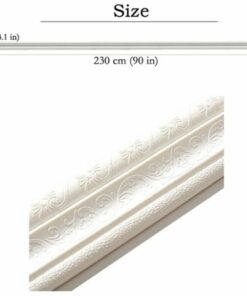 Self-Adhesive 3D Wall Edging Strip