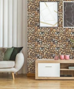 Stones3DWallpaper, three-dimensional sticker wallpaper, in imitation stone