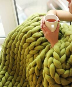 Super Chunky Knit Blanket