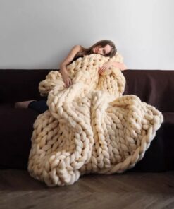 Super Chunky Knit Blanket