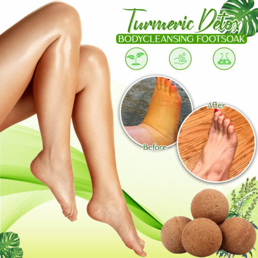 TurmericDetox BodyCleansing FootSoak