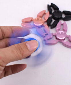 Rainbow Heart Fidget Spinner