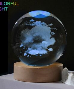 3D Planet Crystal Ball