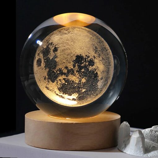 3D Planet Crystal Ball