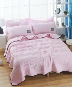 Cool Ice Silk Summer Time Air Blanket