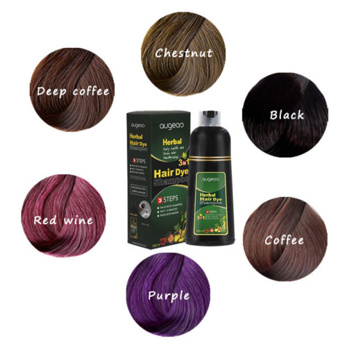 Instant Herbal Hair Colouring Shampoo