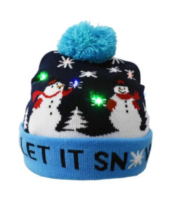 Christmas Theme LED Beanies