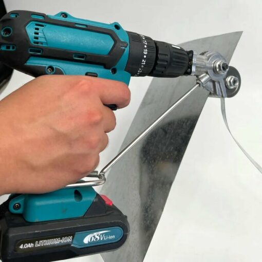 Metal Nibbler Drill Attachment