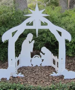 Holy Night Outdoor Christmas Nativity Set