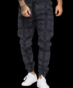 Men’s Plaid Casual Pants