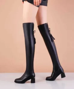 Sweet and Comfortable Elastic Boots