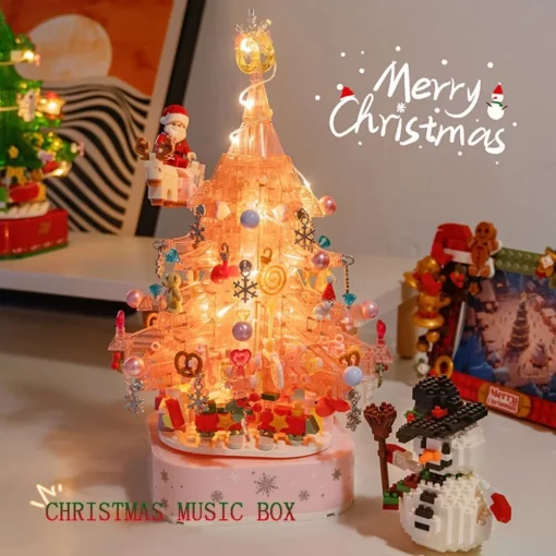 Christmas Tree Music Box Blocks