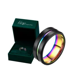 Koryo Titanium Ion Tungsten Ring