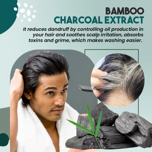 New Hair Darkening Charcoal Shampoo Bar - Image 5