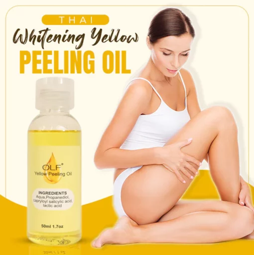 OLF™ Natural Spots Whitening Yellow Peeling Oil - Image 2