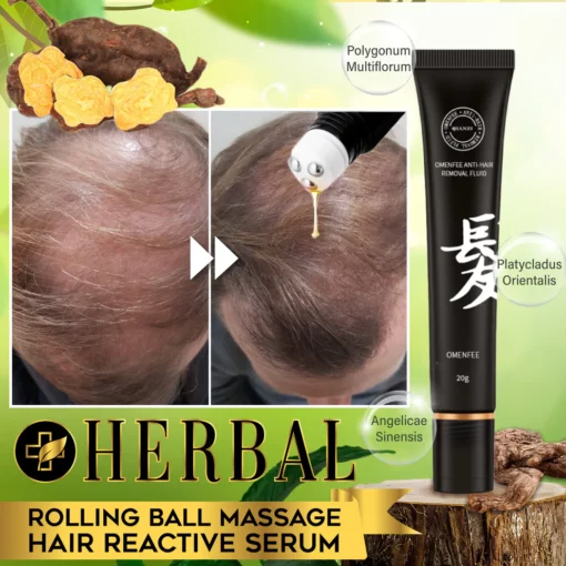 Organic Hair Reactive Serum Roller - Image 2