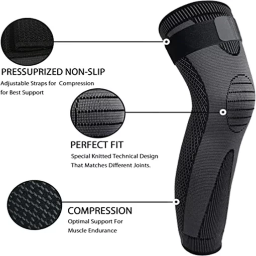 Tourmaline Acupressure Self-Heating Shaping Knee Sleeve - Image 5