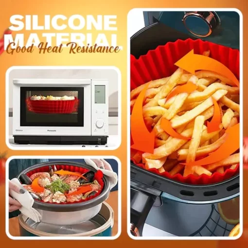 Air Fryer Silicone Baking Tray - Image 4