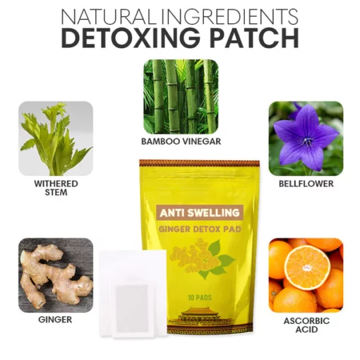 Anti Swelling Japanese Ginger Detox Patch - Image 5