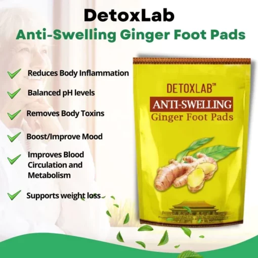 DetoxLab™ Anti-Swelling Ginger Foot Pads - Image 4