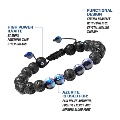 Energeti Azurite Radioactive Bracelet - Image 2