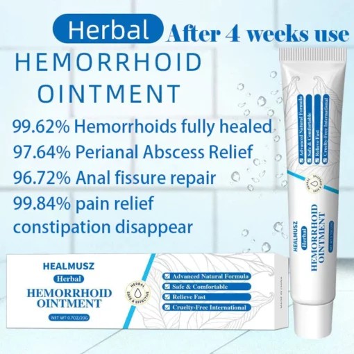 HealmuszPlus Natural Herbal Hemorrhoids Ointment - Image 2