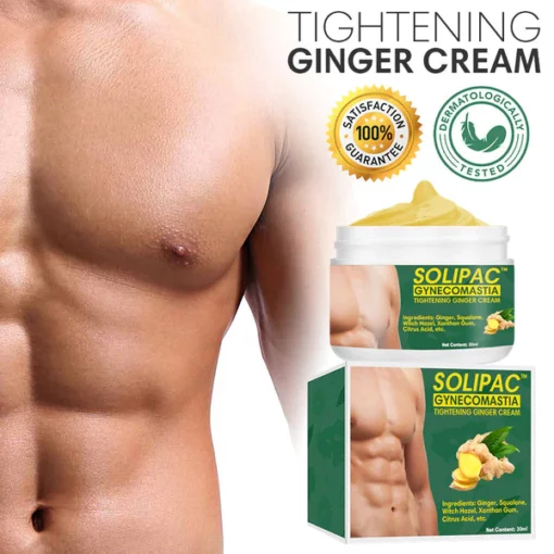 SoliPac™ Gynecomastia Tightening Ginger Cream - Image 2