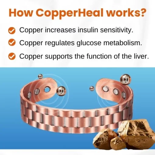 CopperHeal™ SugarDown Therapeutic Bracelet - Image 4