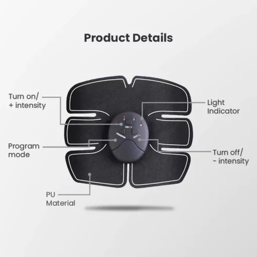 SixPak™ EMS Abs Toning Pad - Image 3