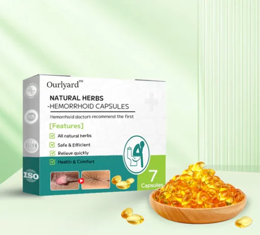 Ourlyard™ Natural Herbal Strength Hemorrhoid Capsules